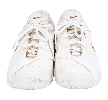 Maria Sharapova Match Used Nike Tennis Shoes 